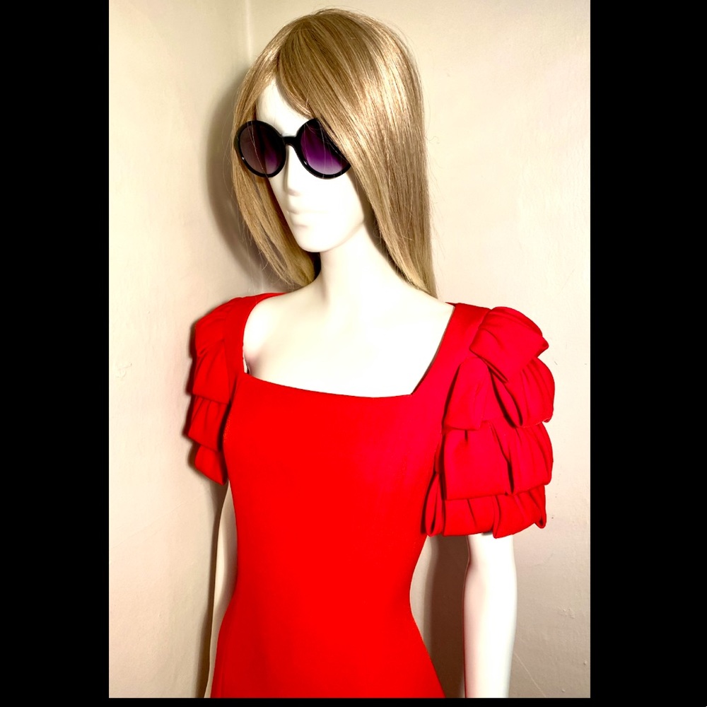 BADGLEY MISCHKA - Bright Red Dress Sz 4